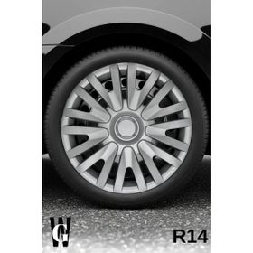 Whigor Chevrolet G111 Corsica 14 inç 4 Adet Gri Jant Kapağı