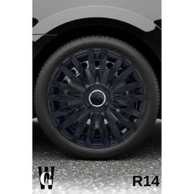 Whigor Chevrolet S111 Camaro 14 inç 4 Adet Siyah Jant Kapağı