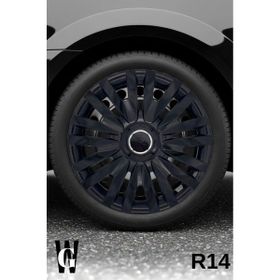 Whigor Chevrolet S111 Uplander 14 inç 4 Adet Siyah Jant Kapağı