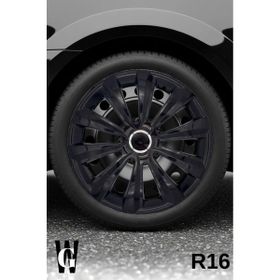 Whigor S119 BMW 4 Adet Siyah 16 inç Jant Kapağı