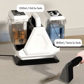 Whirtz EA-1000 Gri Halı Yıkama Makinesi