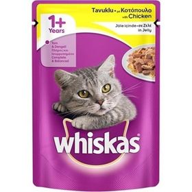 Whiskas 100 Gr x 24 Adet Tavuklu Poşet Yaş Mama