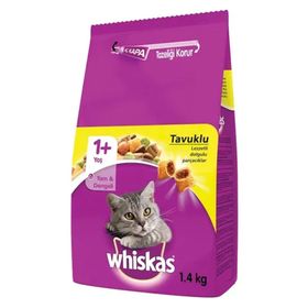 Whiskas 1,4 kg Tavuklu ve Sebzeli Yetişkin Kedi Maması