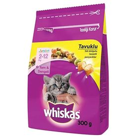 Whiskas 14x300 gr Tavuklu Junior Kedi Maması