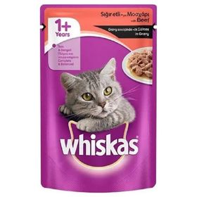 Whiskas 24x100 gr Pouch Biftekli Kedi Maması