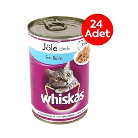 Whiskas 24x400 gr Adult Ton Balıklı Yetişkin Kedi Konservesi