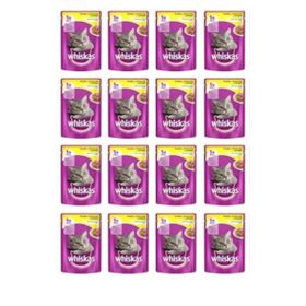 Whiskas 24x85 gr Pouch Jöle İçinde Tavuklu Yetişkin Kedi Konservesi