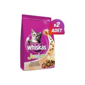 Whiskas 2x300 gr Junior Tavuklu Yavru Kedi Maması