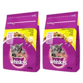 Whiskas 2x300 gr Tavuklu Yavru Kuru Kedi Maması