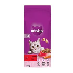Whiskas 3.8 kg Sığır Etli Yetişkin Kedi Maması
