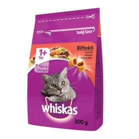 Whiskas 300 gr Biftekli Kuru Kedi Maması