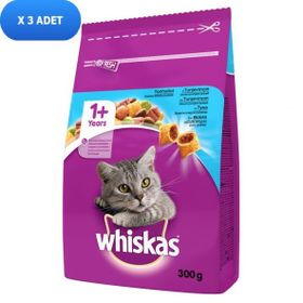 Whiskas 3x300 Gr Ton Balıklı Yetişkin Kedi Maması