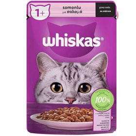 Whiskas 85 g Somon Balıklı Yaş Kedi Maması