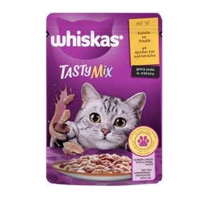 Whiskas 85 gr Kuzulu Hindili Gravy Soslu Yaş Kedi Maması