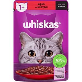 Whiskas 85 gr Pouch Sığır Etli Kedi Konservesi