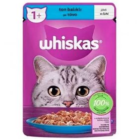 Whiskas 85 gr Ton Balıklı Jöleli Kedi Konserve Maması