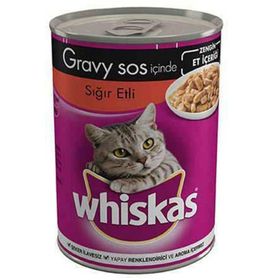 Whiskas Biftekli 400x24 gr Kedi Konservesi