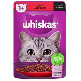 Whiskas Biftekli 85 gr Yetişkin Konserve Kedi Maması