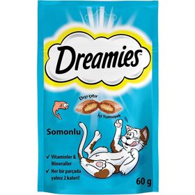 Whiskas Dreamies Somon 60 gr Kedi Ödül Maması