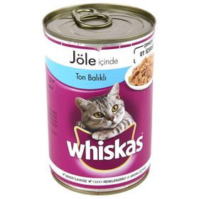 Whiskas Gravy 400 gr Soslu Ton Balıklı Konserve Yaş Kedi Maması