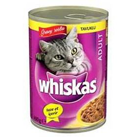 Whiskas Gravy Soslu Tavuklu Yetişkin Kedi Konservesi