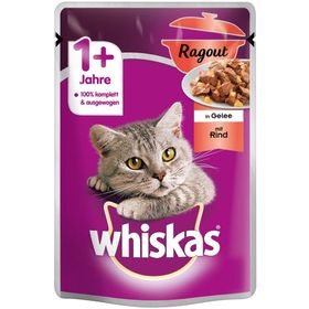 Whiskas Pouch Biftekli 85 gr Konserve-Yaş Kedi Maması