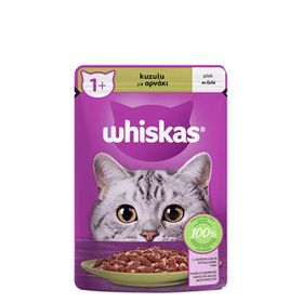 Whiskas Pouch Jöle İçinde Kuzulu 85 gr Yetişkin Yaş Kedi Maması