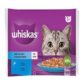 Whiskas Pouch Multipack Ton Balıklı  85 grx4 Konserve-Yaş Kedi Maması