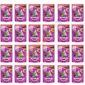 Whiskas Pouch Yetişkin Sığır Etli Gravy Sos İçinde 24x100 gr Yaş Kedi Maması