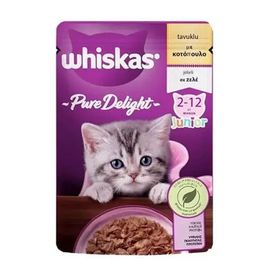 Whiskas Pure Delight Tavuklu 85 gr Yavru Kedi Maması