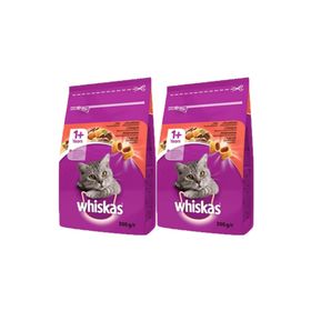 Whiskas Sığır Etli 300 gr Yetişkin Kediler Kuru Tam Mama