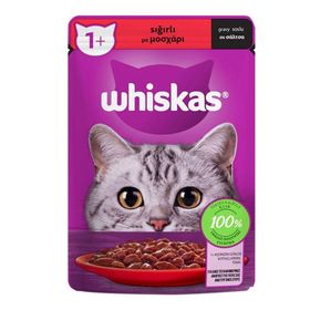 Whiskas Sığırlı Pouch 85 gr Yaş Mama