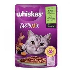 Whiskas Tasty Mix Kuzulu Tavuklu ve Havuçlu 85 gr Yaş Kedi Maması