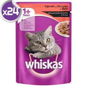 Whiskas Tavuk Etli 24x100 gr Kedi Maması
