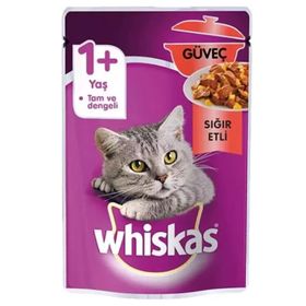 Whiskas Tavuk Etli 85 gr Yetişkin Kedi Konserve Pouch