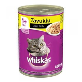 Whiskas Tavuk Kıymalı Konserve 6x400 gr Konserve Kedi Maması