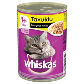 Whiskas Tavuklu 24x400 gr Kedi Konservesi