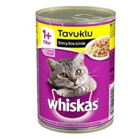 Whiskas Tavuklu 400 grx12 Konserve-Yaş Kedi Maması