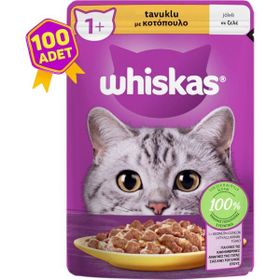 Whiskas Tavuklu Pouch 100x85 gr Kedi Maması