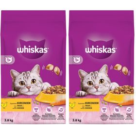 Whiskas Tavuklu Yetişkin 2x3,8 kg Kuru Kedi Maması