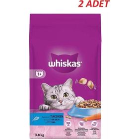 Whiskas Ton Balıklı 2x3.8 kg Kuru Kedi Maması