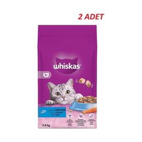 Whiskas Ton Balıklı 2x3.8 kg Kuru Kedi Maması