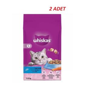 Whiskas Ton Balıklı 2x3.8 kg Kuru Kedi Maması