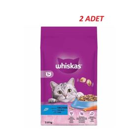 Whiskas Ton Balıklı 2x3.8 kg Kuru Kedi Maması