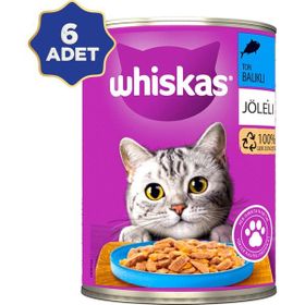 Whiskas Ton Balıklı Gravy Soslu 6x400 gr Yaş Kedi Maması