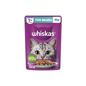 Whiskas Ton Balıklı Yetişkin Pouch 12x85 gr Kedi Konservesi