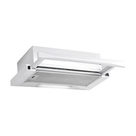 White Daisy F4 Sürgülü Çift Motor Bacasız Borusuz Beyaz Aspiratör
