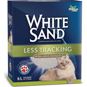 White Sand 6 lt Less Tracking Bentonit Kokulu Kedi Kumu