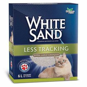 White Sand 6 lt Topaklanan Kedi Kumu
