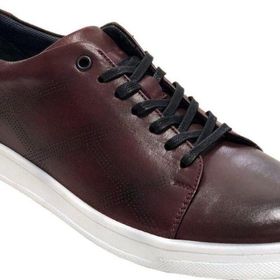 White World 1979 Bordo Hakiki Deri Erkek Spor Ayakkabı